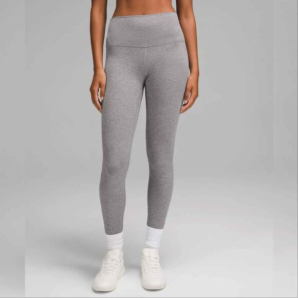 Lululemon Align Grey Full Length Leggings - Picture 1 of 6
